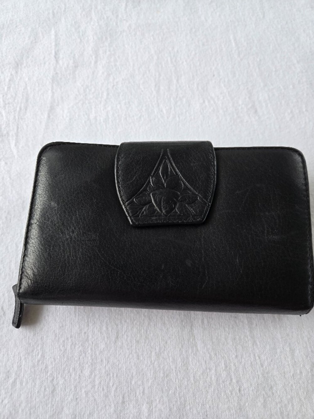 Rolfs Black Genuine Leather Wallet